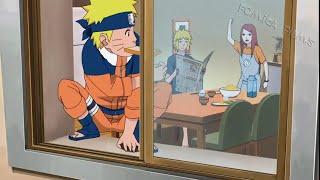 Naruto's amazing life with Kushina and Minato alive, Naruto visits Sasuke's house, EngDub