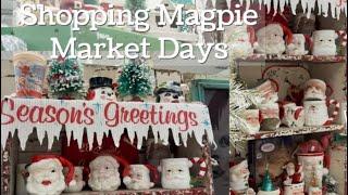 VINTAGE CHRISTMAS MARKET & WHAT I BOUGHT ~ SHOP WITH ME - Magpie Market Days Southern Illinois