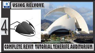 REVIT: AUDITORIUM_TENERIFE DESIGN 4 [USING REVOLVE ] @SANTIAGO CALATRAVA