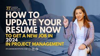 Update Your Resume to get Project Management Job in 2024