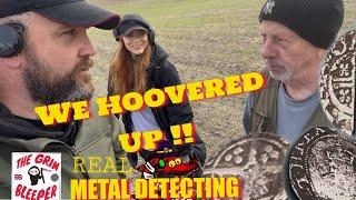 HAS SHE GOT THE  GOLD  CURSE?? REAL METAL DETECTING UK