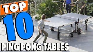 Top 10 Best Ping Pong Tables Review in 2024