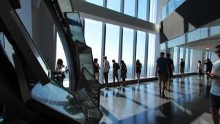 One World Observatory at One World Trade Center on Wednesday July 22, 2015.