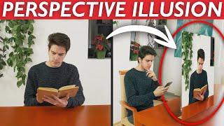 3D PICTURE PERSPECTIVE ILLUSION! - VFX Trick