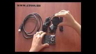 CROSS GF5000 обзор автомобильного регистратора TM CROSS