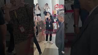 Tun Mahathir tiba di mahkamah