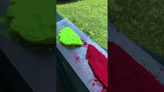 Melting Powder Coat Time Lapse Satisfying