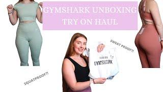 GYMSHARK שחרור מבוקס ונסה בגרירה | מהדורות חדשות 2020 | הוכחת סקוואט? | שווה את ההייפ?!