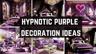 100 Hypnotic Purple Home Decor Interior Design Ideas for 2024