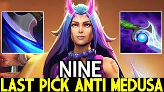 NINE [Anti Mage] Last Pick AM Offlane VS Medusa Carry Dota 2