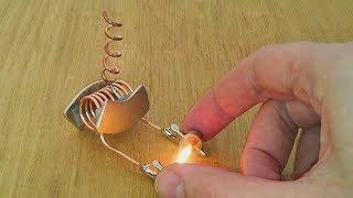 free energy device tested on light bulb