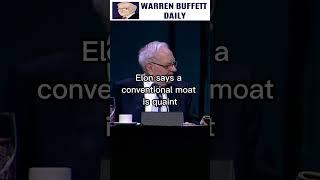 conventional moat is quaint | warren buffett #shorts