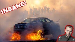 JACKSTAND JIMMY Hijacked the Badillac! Cleetus and Cars Burnout Rivals WAS NUTS!