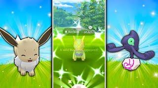 NEW MINI EVENT FOUND FOR KECLEON IN POKEMON GO! Boosted Kecleon Spawns / Eevee Research!