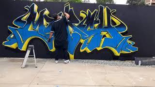 Graffiti Art Time Lapse - March