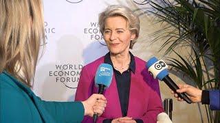 Davos 2023: EU's von der Leyen on her Green Deal Industrial Plan • FRANCE 24 English