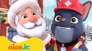 PAW Patrol Pups Help Santa!  w/ Rocky, Charger, and Rubble | Nick Jr. UK