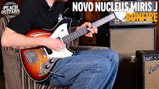 Novo Nucleus Miris J | Bonfire - Parchment Pickguard