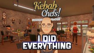 I did EVERYTHING in Kebab Chefs!