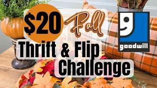 $20 Thrift Flip Challenge Fall 2024