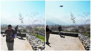 Pilotos de drones de Chile. Sector oriente de Santiago.