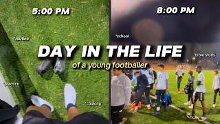 DAY IN THE LIFE OF A YOUNG FOOTBALLER (SCHOOL EDITION)