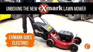 Unbox The Brand NEW Exmark Commercial 21 Battery-Powered Mower