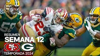 San Francisco 49ers vs. Green Bay Packers | Resumen NFL en español - Semana 12 | NFL Highlights 2024