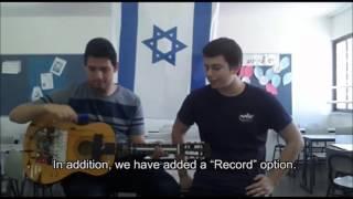 ORT Israel Schools Students Build a Guitar that sounds like a Piano