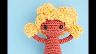 [dia 10/10/23 na loja] Receita da árvore ipê em amigurumi com flores em 3 cores diferentes