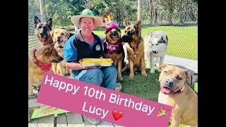 Happy Birthday  Lucy It’s utterly unbelievable that our sweet Lucy has already hit the big 1-0!