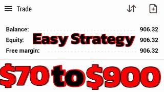 $70 to $900 using market Dynamics| #forex #trading #forextrading