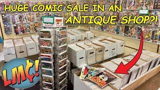 A Half Price Comic Sale at an ANTIQUE SHOP?!