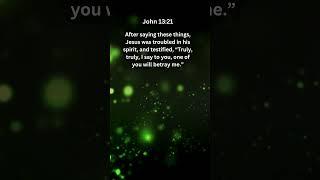 Journey of faith and spiritual growth | John 13:21 Daily Bible Verse