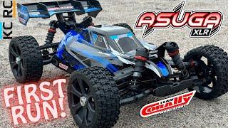 Team Corally Asuga XLR - First Run!