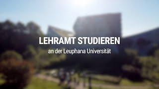 Lehramt studieren an der Leuphana Universität
