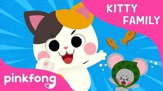 Kitty Family | Animal Song | Meow Meow Meow | Pinkfong Songs for Children