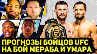 Прогнозы мма сообщества на бой Мераба Двалишвили и Умара Нурмагомедова в UFC