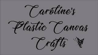 How to make a plastic canvas Introduction to Caroline's Plastic Canvas Crafts