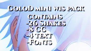 Golod EDITS's mini wis pack | Thanks for support 