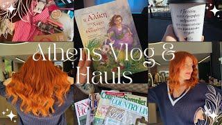 ATHENS VLOG: Μαλλιά, Βολτούλες & Πολλά Ανοιξιάτικα Hauls(Zara, Hondos,κ.α ) Κουράστηκα & Αρρώστησα!