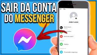 Como sair do Messenger e entrar em outra conta