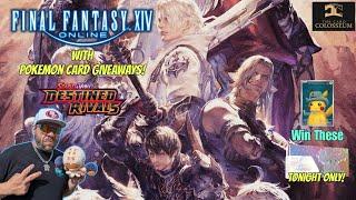 Final Fantasy XIV Grinding and Giving Away Destined Rivals!  #ffxiv #pokemon