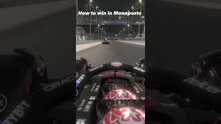 How to win in Monoposto  #monoposto