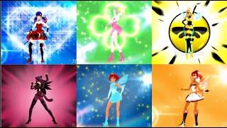 Miraculous Winx Group Transformation: Butterflix