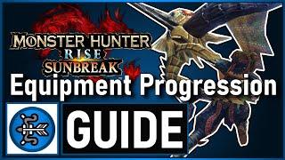 MH: Rise Sunbreak Bow Equipment Progression Guide (Recommended Playing)