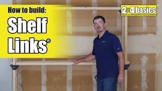 How to Build 2X4 Basics® Shelf Links® - Instructional Video