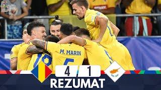 România Cipru | 4-1 | Rezumat | UEFA Liga Națiunilor 2024-25 | romania cipru 2024