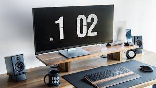 Perfect Productive Workspace – Minimal Office + Desk Tour