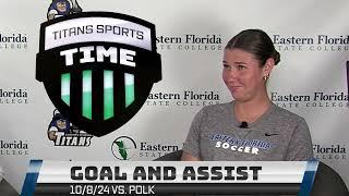 Titan Sports Time with women's soccer player Pheobe Wilson